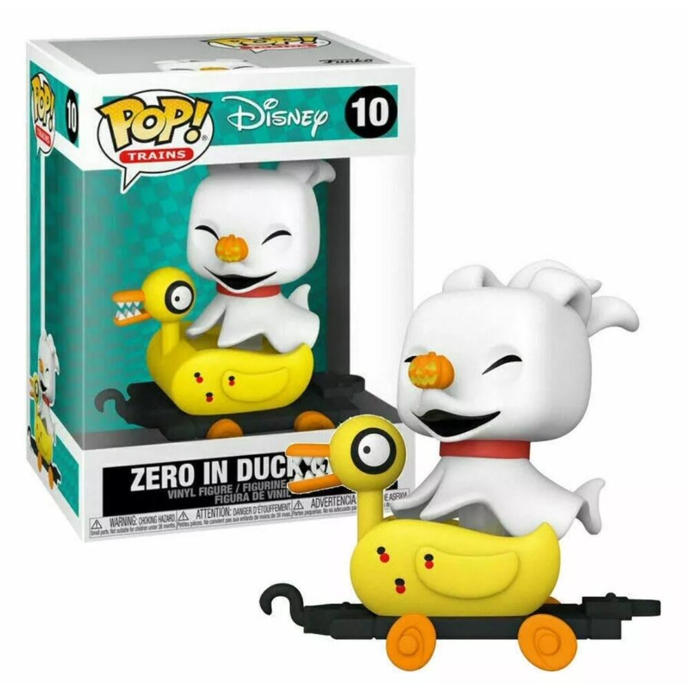 Funko DIsney's Nightmare Before Christmas: Zero in Duck Cart